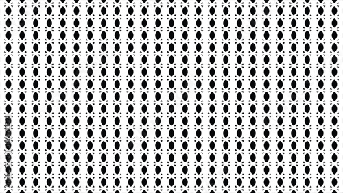  abstract black and white geometric seamless pattern featuring repeating shapes