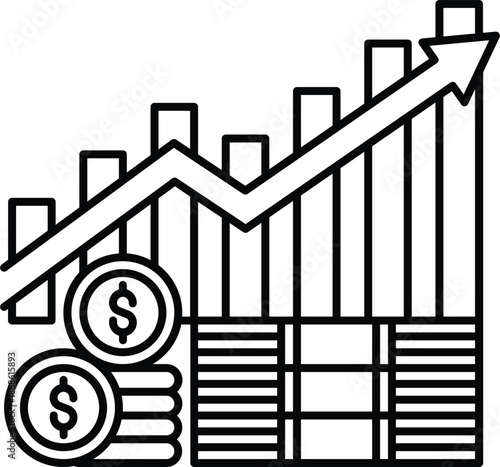 Financialgrowthchartsandcoins