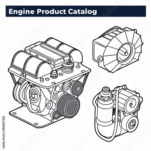 Engine product catalog
