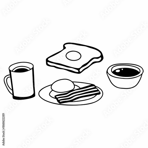 cup of coffee and cake