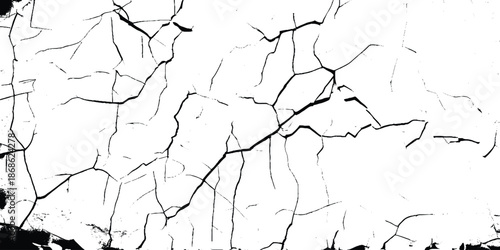 Cracked Surface Grunge Background. 