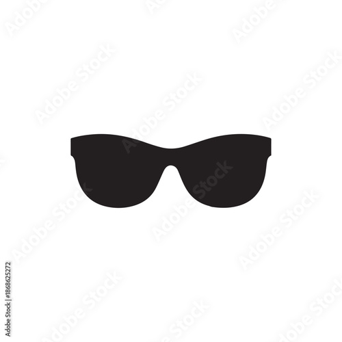 Sunglasses Icon Isolated on White Background. Vector Illustration.