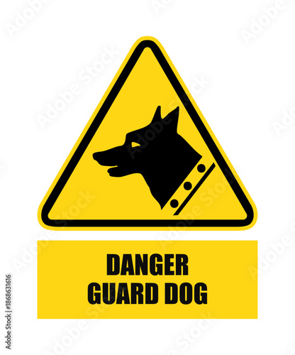 danger guard dog