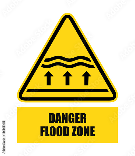 Danger flood zone