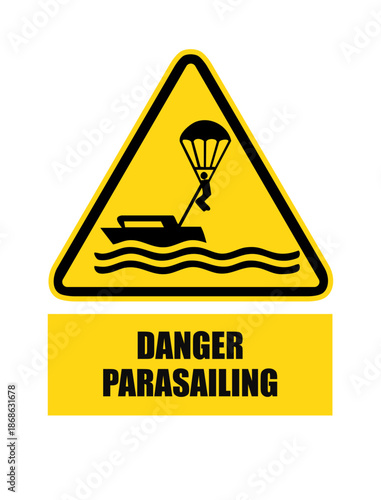 DANGER parasailing
