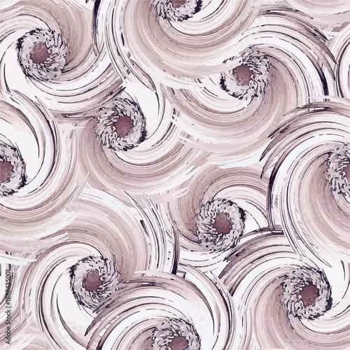 abstract seamless pattern with circles