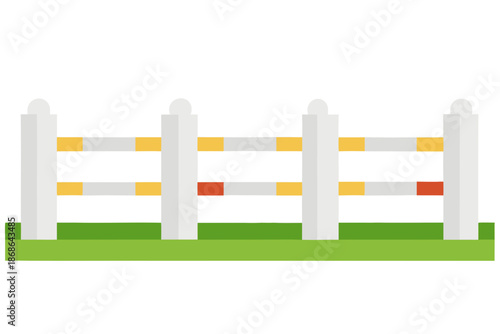 white picket fence with green grass