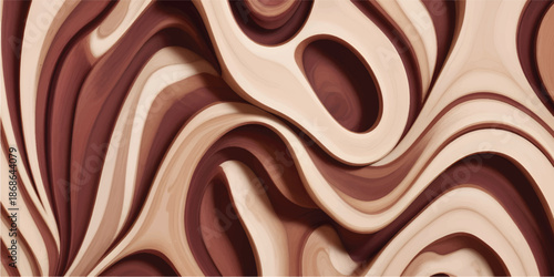 Natural brown wood grain texture background surface pattern