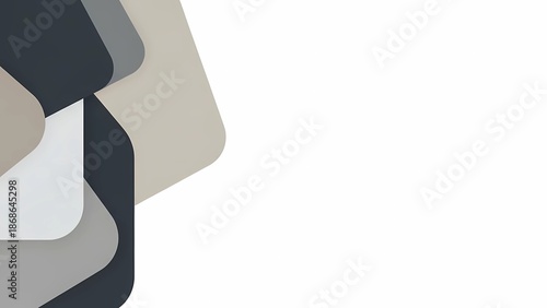 Rounded Layer Composition With Balanced Space and Soft Structure