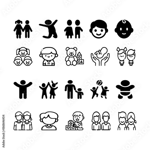 family icon set