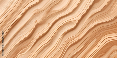 A natural brown wood texture background features a weathered timber grain pattern on an old oak plank surface to create a rustic hardwood board wallpaper design for a textured nature backdrop