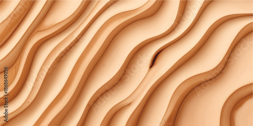 Abstract brown wood texture background featuring a rustic organic grain pattern for a professional aesthetic