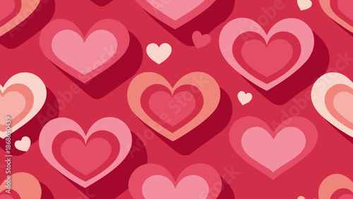 Symmetrical floral pattern in soft pastel colors Vector