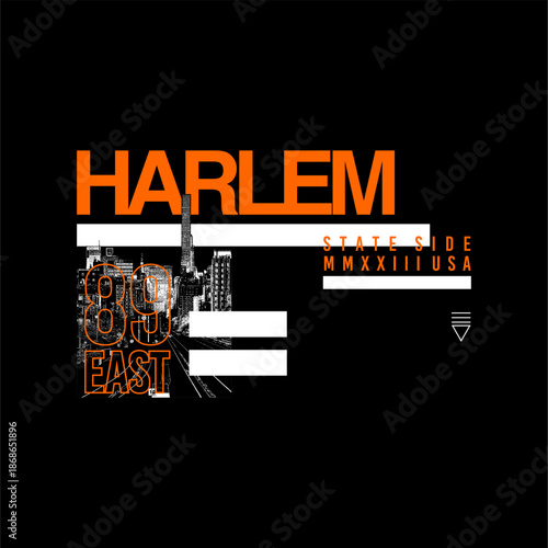 harlem usa simple vintage fas...
