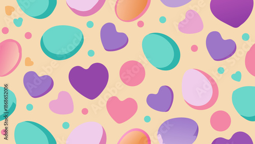 Illustrated portrait of a divine figure surrounded by lotus flowers Vector