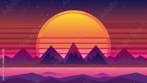 Divine radiance of the sun goddess amidst celestial symbols Vector