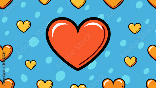 Illustrated portrait of a divine figure with radiant aura Vector