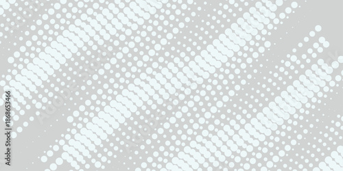 Dot white gray wave light technology texture background. Abstract modern grey. Spotted white and gray texture. Cards, business, presentation template .