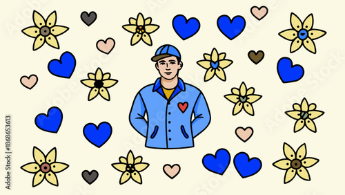 Star isolated on white background Vector