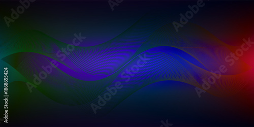 Abstract Digital EQ Equalizer. Sound Wave Design Element. Speaking Sound Wave Vector Illustration. Eps10