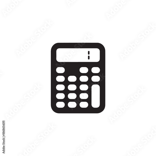 calculator on white background