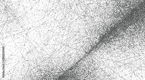 Chaotic abstract background with dense network of fine lines and scattered dots creating a complex textured pattern for digital and