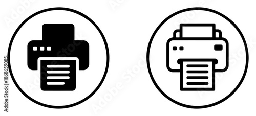 printer document print icon