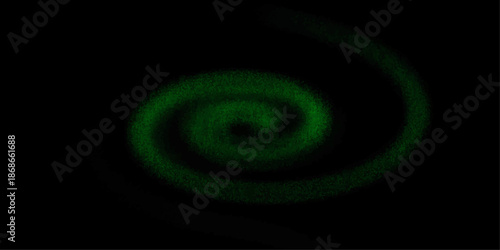 abstract green background with circles