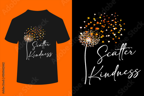 Scatter Kindness Unity Day Anti-Bullying Be Kind T-Shirt
