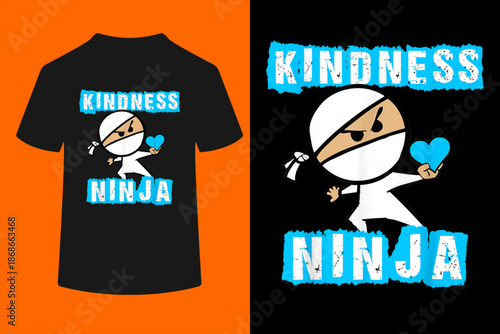 Kindness Ninja Shirt - Choose Kind Shirt Movement T-Shirt
