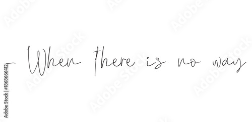 Inspirational christian quote with hopeful message silhouette