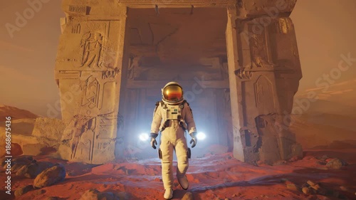 silhouette of a man walking in the tunnel