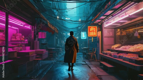 people walking in the street