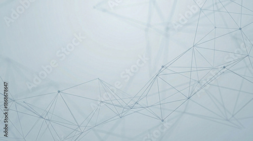 Minimal Abstract Technology Network Background on Light Surface