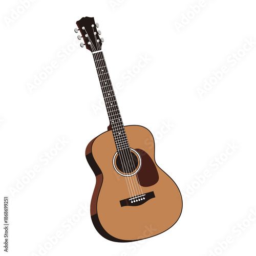 Acoustic Guitar Musical Instrument.
