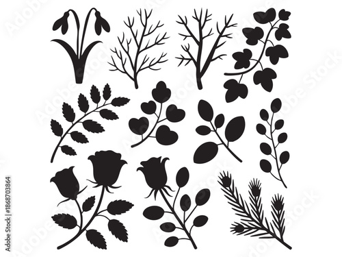  valentine flower collection set