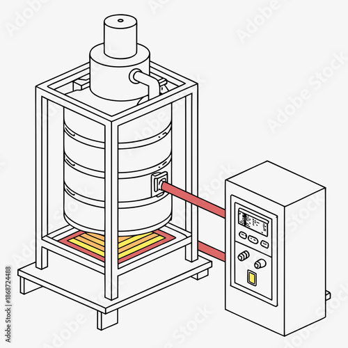 Digital Controlled Industrial Kiln for Professional Ceramic Production and Heat Treatment
