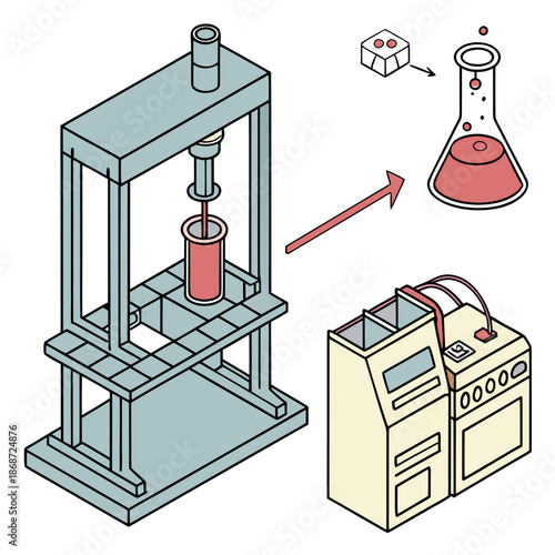Professional Manufacturing Process of Laboratory Glassware with Precision Glassblowing and Scientific Equipment in a Modern Factory Setting