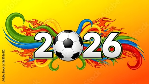 Wallpaper Mural Celebrating the 2026 soccer world cup Torontodigital.ca