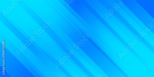 Abstract blue background with diagonal lines. Dynamic shapes composition. Vector illustration