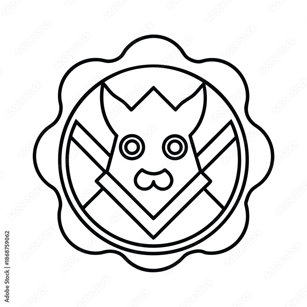 Obraz premium outline icon