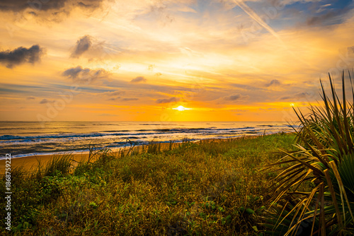 Sunrise over a Florida Beach