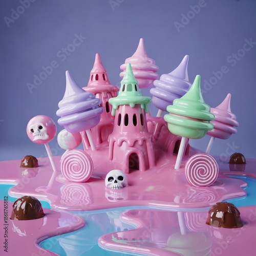 Halloween night when the pumpkins glow and dark spirits rise