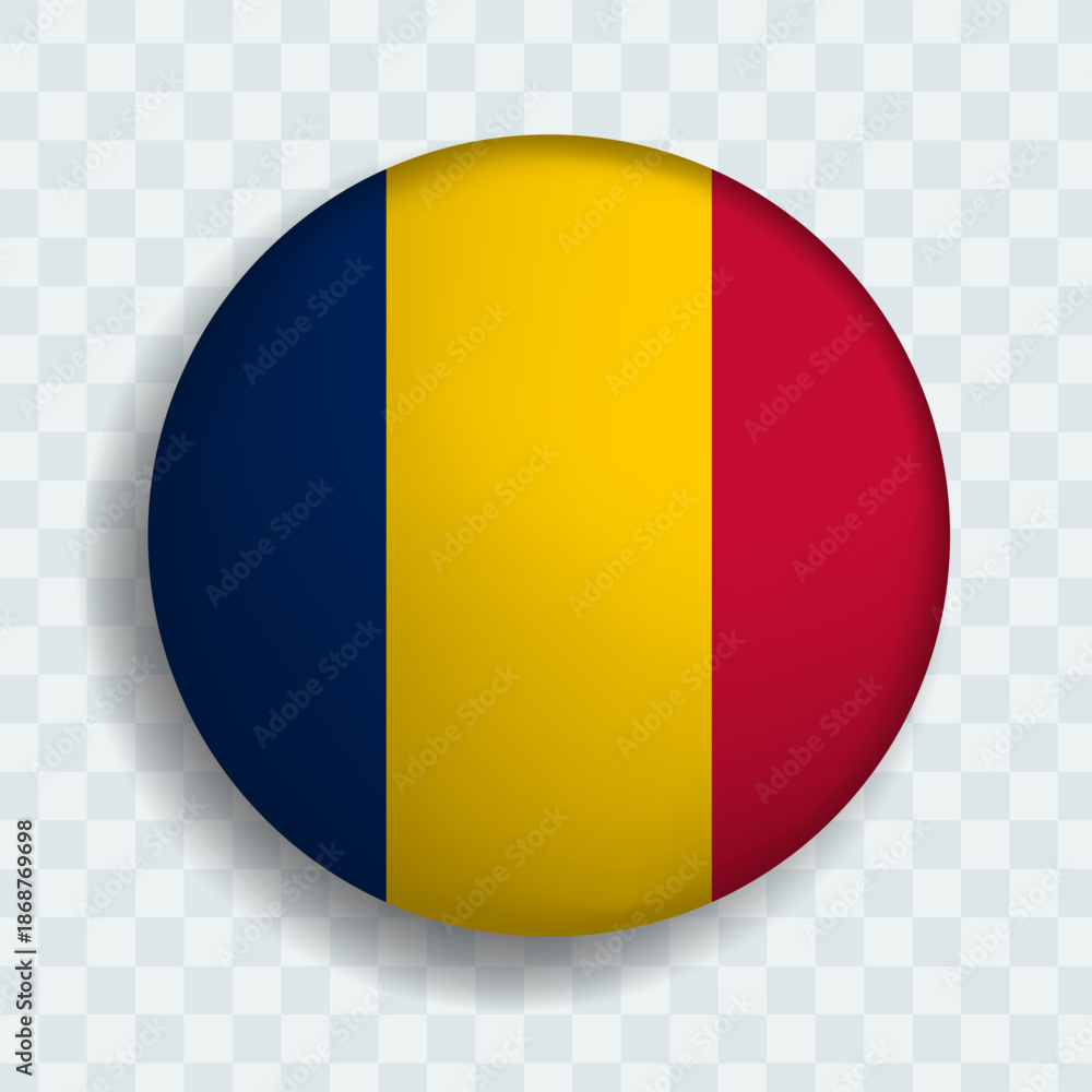 Fototapeta premium Chad round ball