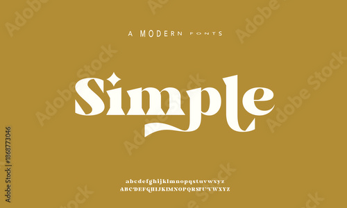 This font in both modern and vintage designs