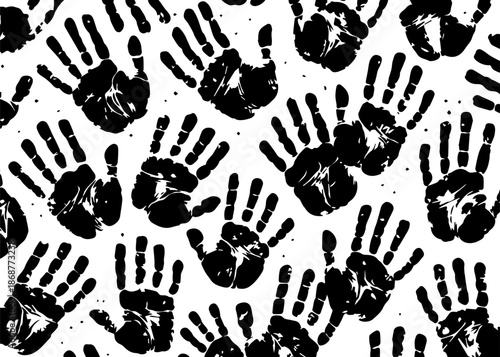 palm prints texture vector background
Vector texture pattern