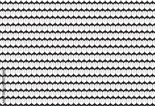 pattern islamic ramadan and eid mubarak background arabic the shape of the two domes of the mosque forms a continuous flower pattern, black and white. For backdrop, paper pattern, wallpaper, fabric