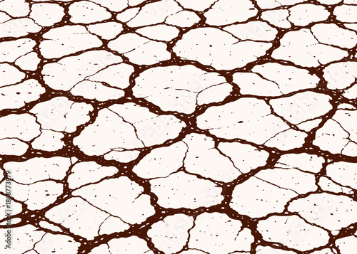 earth with cracks texture vector background
Vector texture pattern