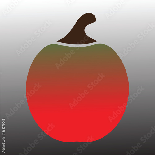 m k isolated on white background