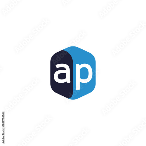 Minimalist application logo displayed on a simple background